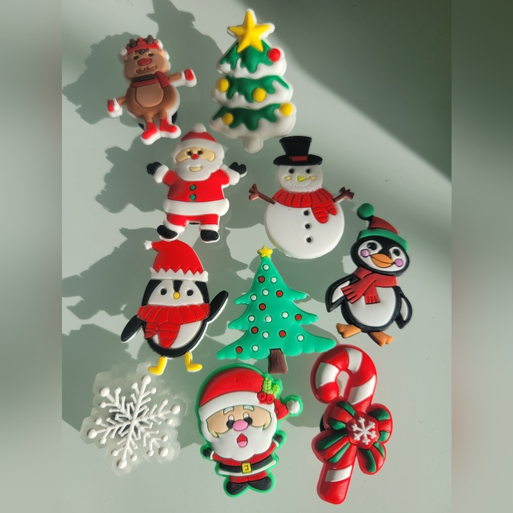 Christmas variety Shoe charms for Clogs